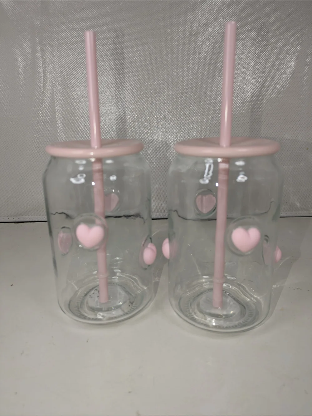 Custom Order - 5 Tumblers - 2 Blue, 2 Pink, 1 Yellow